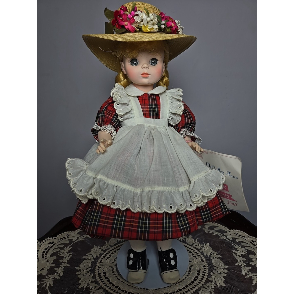 Vintage Doll. Madame Alexander. "McGuffy Ana 14". #1525 In Orginal Box With Tags